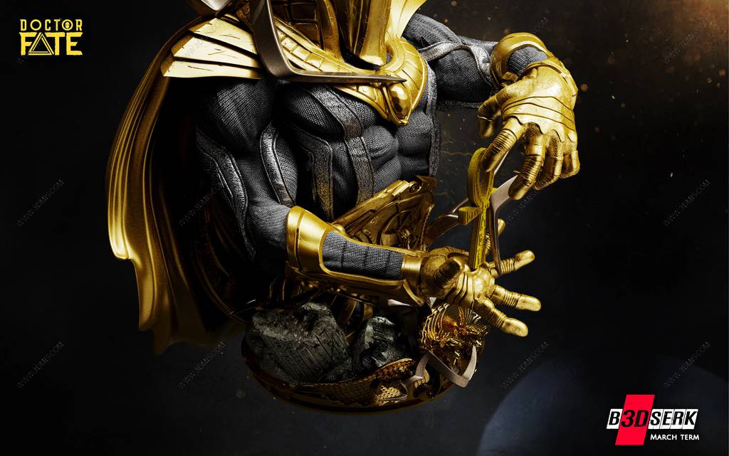 P站图纸印象馆 B3DSERK DC漫画 命运博士 B3DSERK DC漫画 命运博士