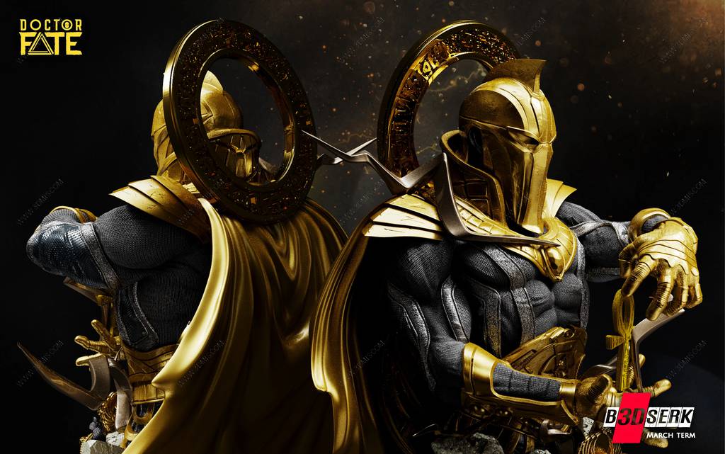 P站图纸印象馆 B3DSERK DC漫画 命运博士 B3DSERK DC漫画 命运博士