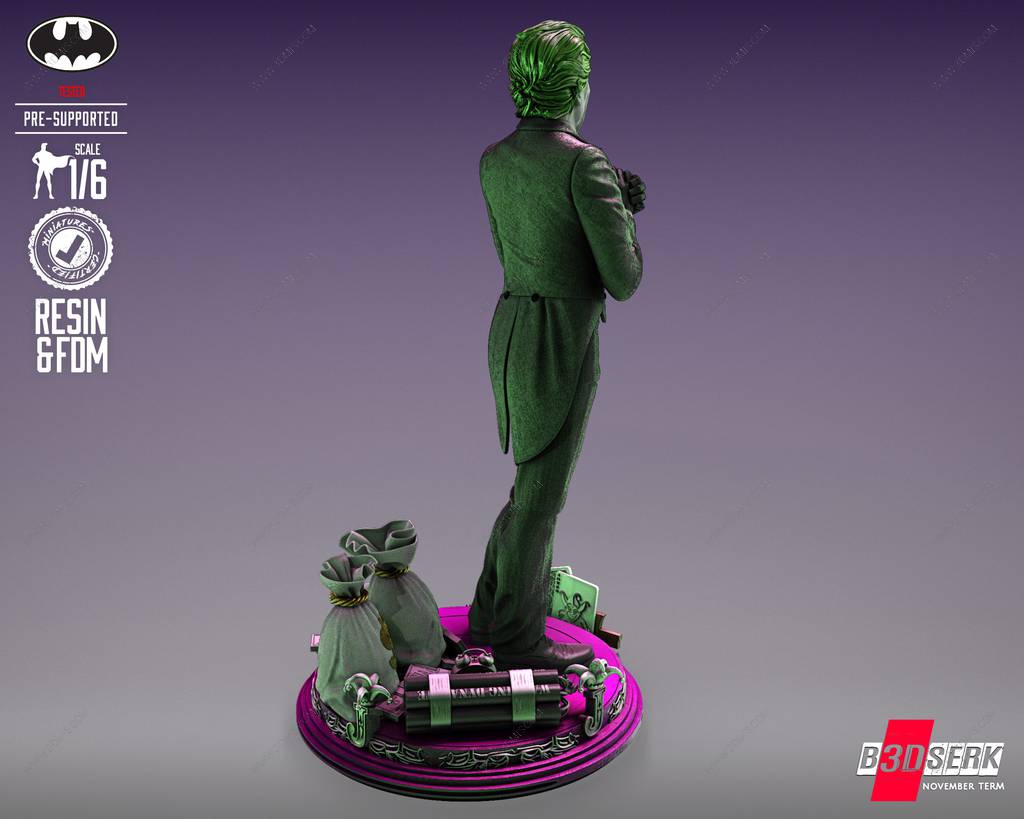 P站图纸印象馆 B3DSERK DC漫画 小丑 B3DSERK DC漫画 小丑