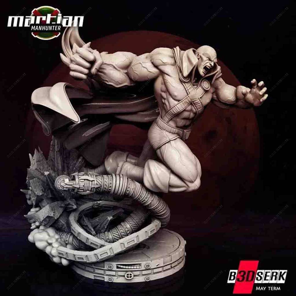 P站图纸印象馆 B3DSERK DC漫画 火星猎人 B3DSERK DC漫画 火星猎人