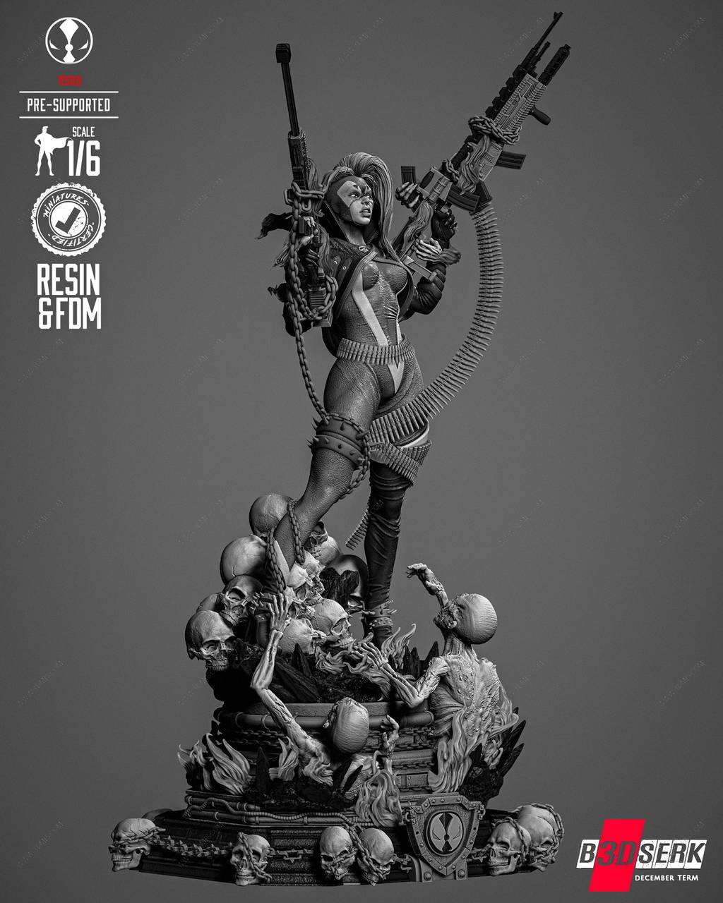 P站图纸印象馆 B3DSERK DC漫画 再生侠 B3DSERK DC漫画 再生侠