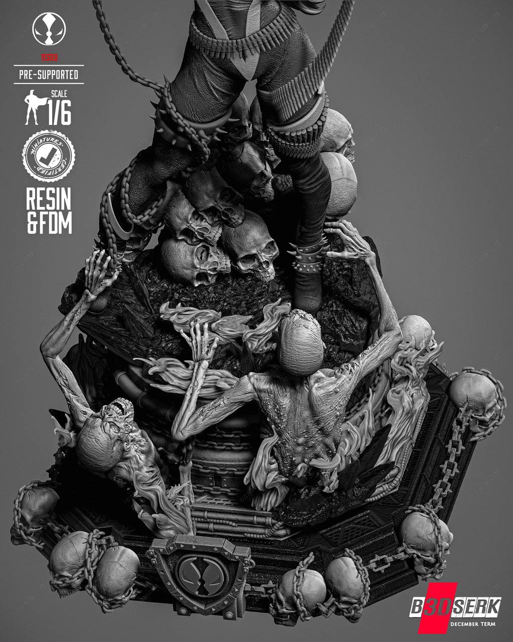 P站图纸印象馆 B3DSERK DC漫画 再生侠 B3DSERK DC漫画 再生侠