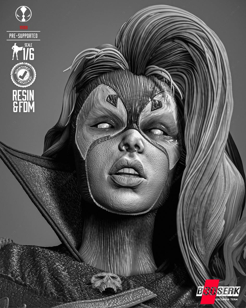 P站图纸印象馆 B3DSERK DC漫画 再生侠 B3DSERK DC漫画 再生侠