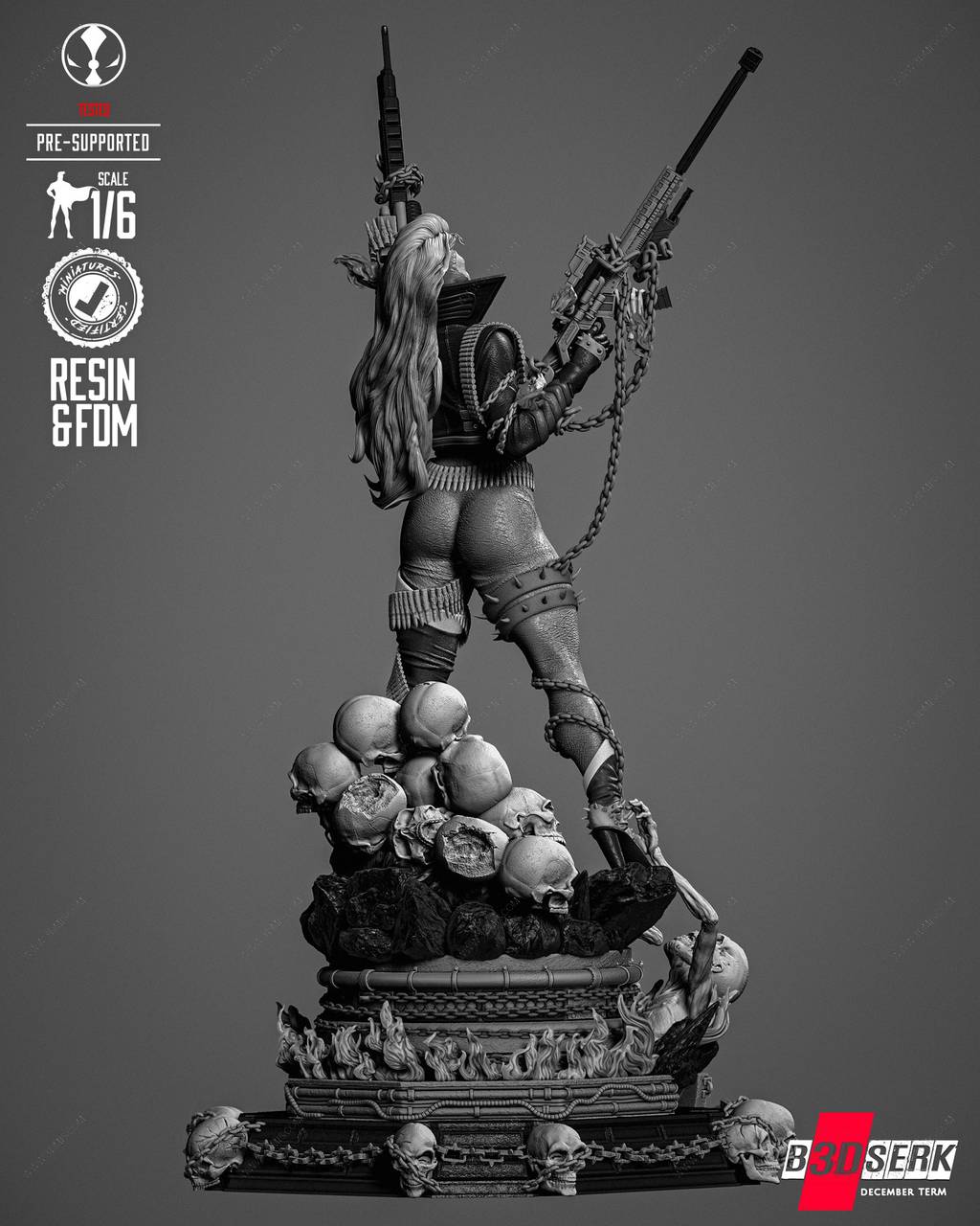 P站图纸印象馆 B3DSERK DC漫画 再生侠 B3DSERK DC漫画 再生侠