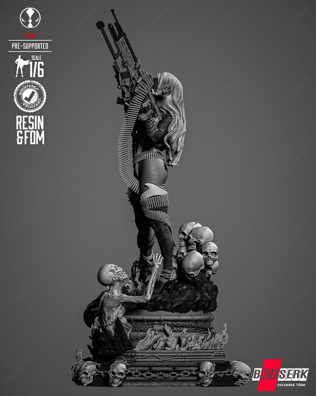 P站图纸印象馆 B3DSERK DC漫画 再生侠 B3DSERK DC漫画 再生侠