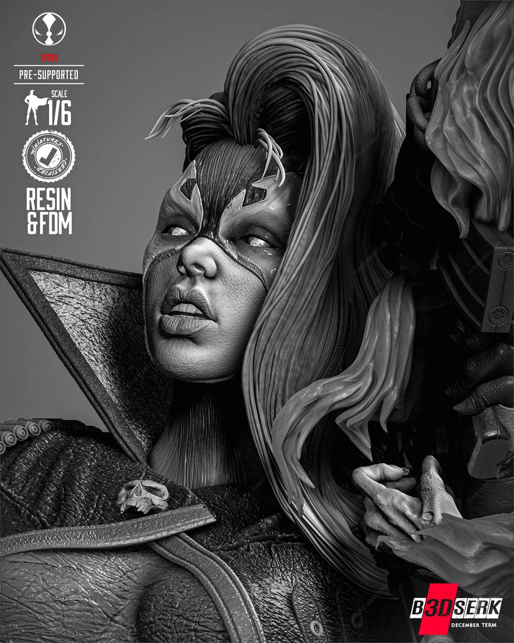 P站图纸印象馆 B3DSERK DC漫画 再生侠 B3DSERK DC漫画 再生侠