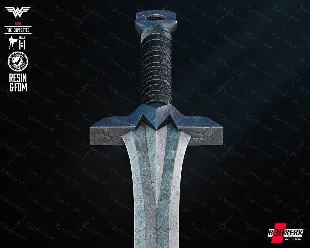 P站图纸印象馆 B3DSERK DC漫画 神奇少女的剑 B3DSERK DC漫画 神奇少女的剑