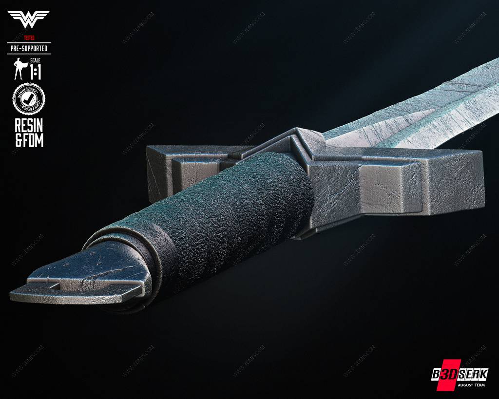 P站图纸印象馆 B3DSERK DC漫画 神奇少女的剑 B3DSERK DC漫画 神奇少女的剑