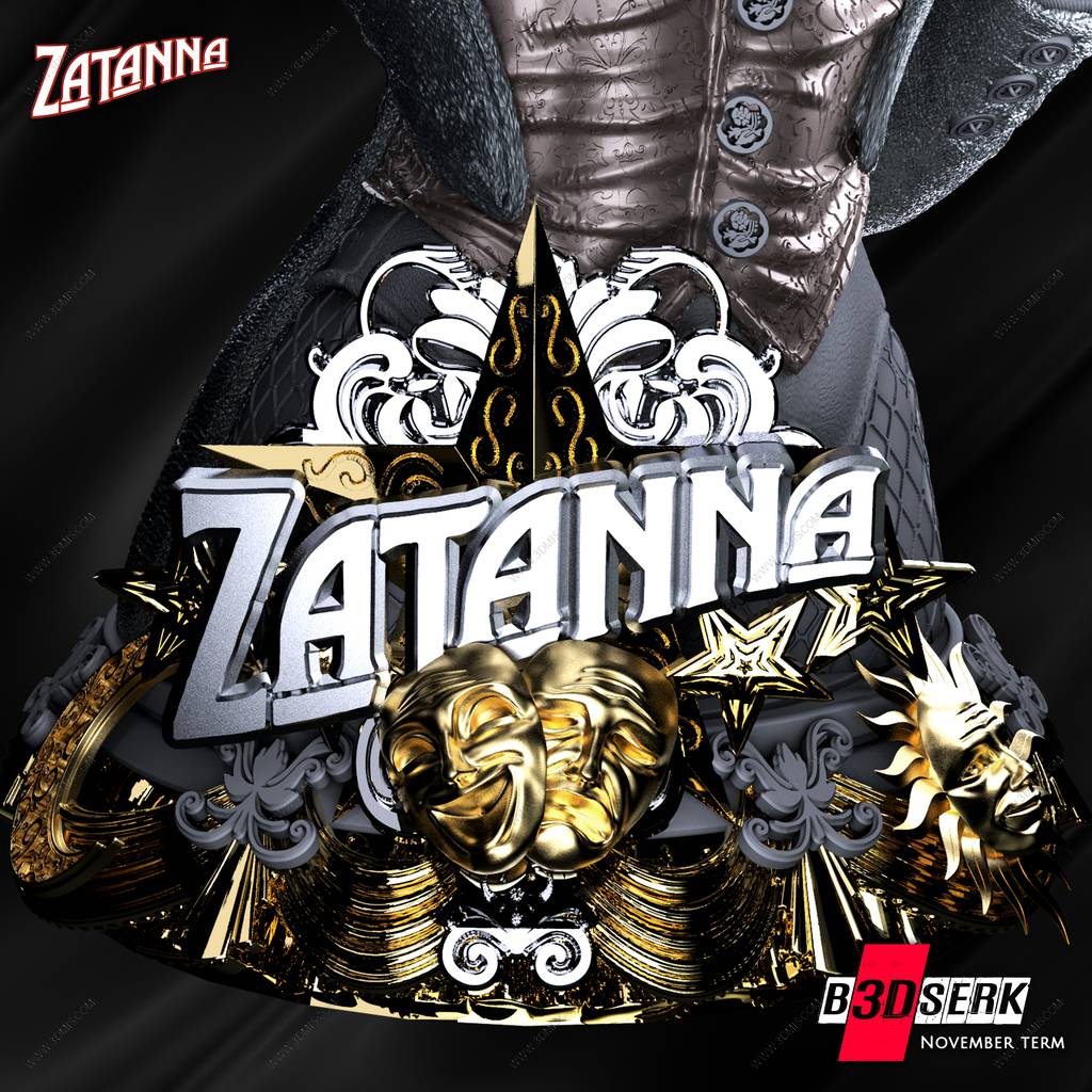 P站图纸印象馆 B3DSERK DC漫画 扎坦娜·扎塔拉 B3DSERK DC漫画 扎坦娜·扎塔拉