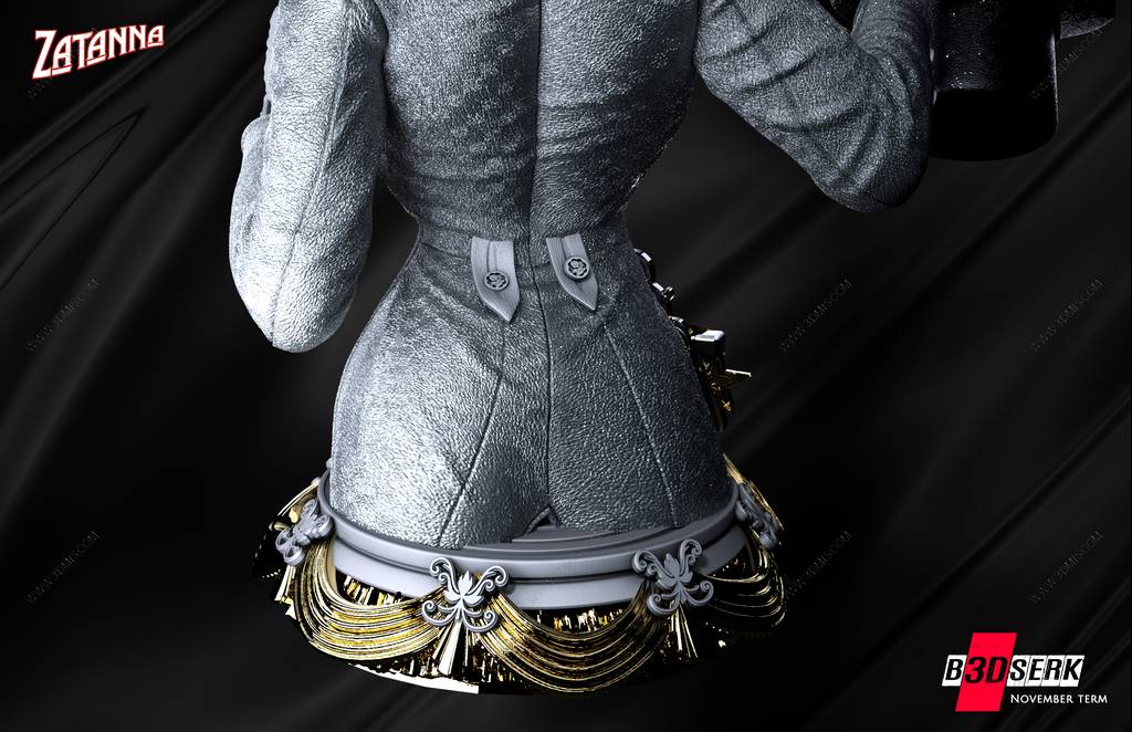 P站图纸印象馆 B3DSERK DC漫画 扎坦娜·扎塔拉 B3DSERK DC漫画 扎坦娜·扎塔拉