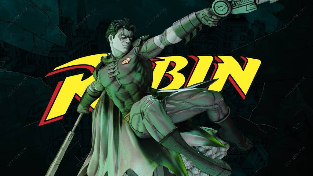 P站图纸印象馆 B3DSERK DC漫画 提姆·德雷克 B3DSERK DC漫画 提姆·德雷克