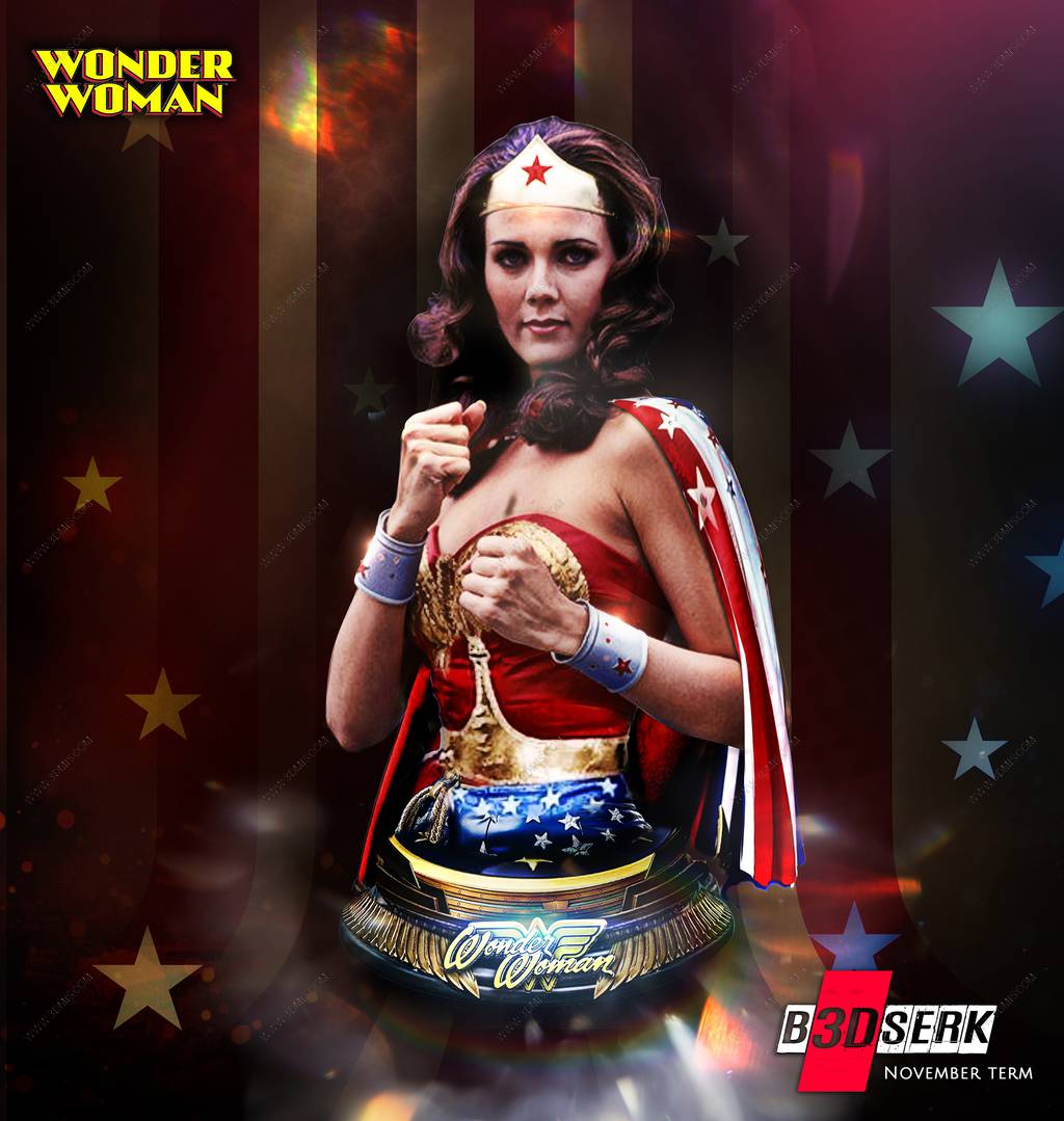 P站图纸印象馆 B3DSERK DC漫画 神奇女侠 B3DSERK DC漫画 神奇女侠