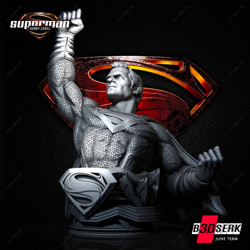 P站图纸印象馆 B3DSERK DC漫画 超人 B3DSERK DC漫画 超人