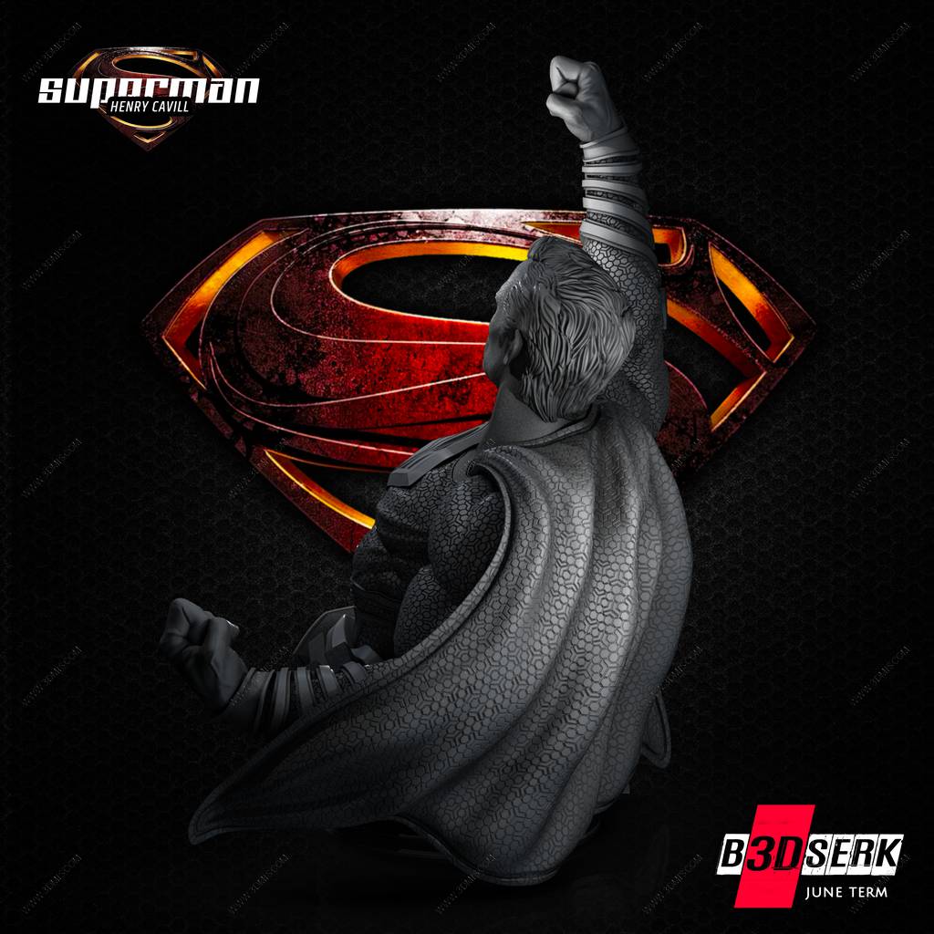 P站图纸印象馆 B3DSERK DC漫画 超人 B3DSERK DC漫画 超人