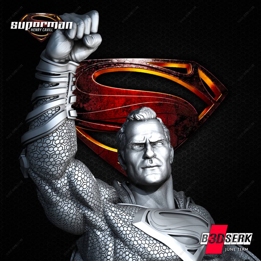 P站图纸印象馆 B3DSERK DC漫画 超人 B3DSERK DC漫画 超人