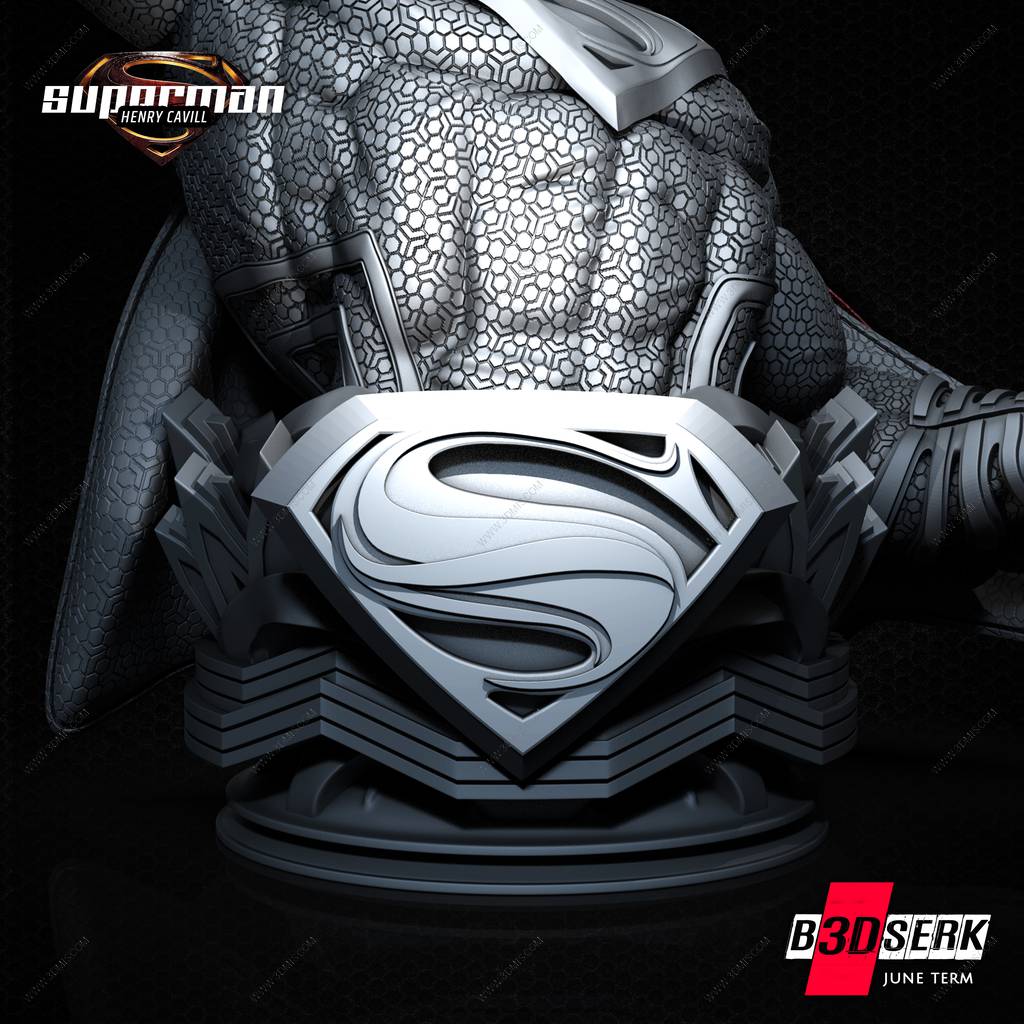 P站图纸印象馆 B3DSERK DC漫画 超人 B3DSERK DC漫画 超人