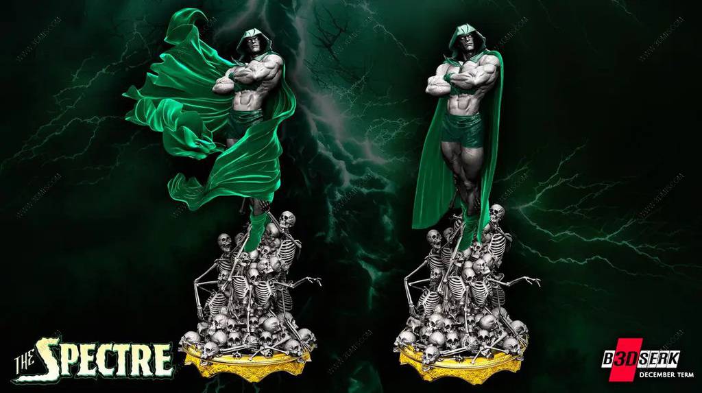 P站图纸印象馆 B3DSERK DC漫画 幽灵 B3DSERK DC漫画 幽灵