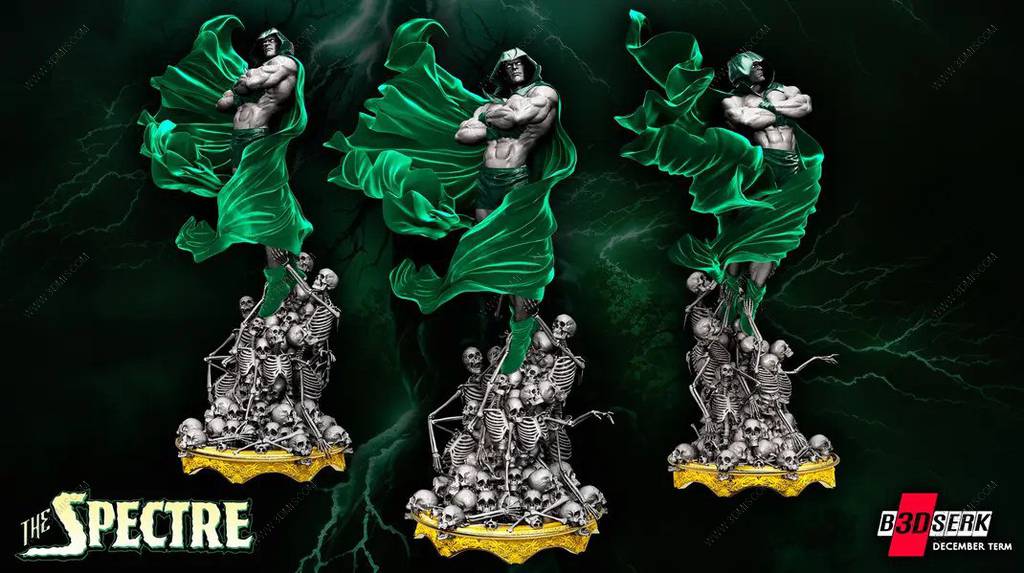 P站图纸印象馆 B3DSERK DC漫画 幽灵 B3DSERK DC漫画 幽灵