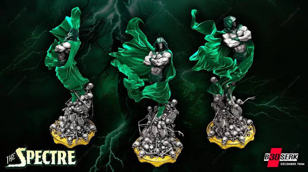 P站图纸印象馆 B3DSERK DC漫画 幽灵 B3DSERK DC漫画 幽灵