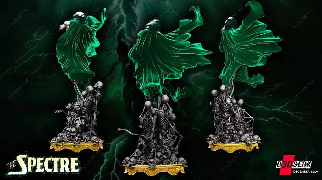 P站图纸印象馆 B3DSERK DC漫画 幽灵 B3DSERK DC漫画 幽灵