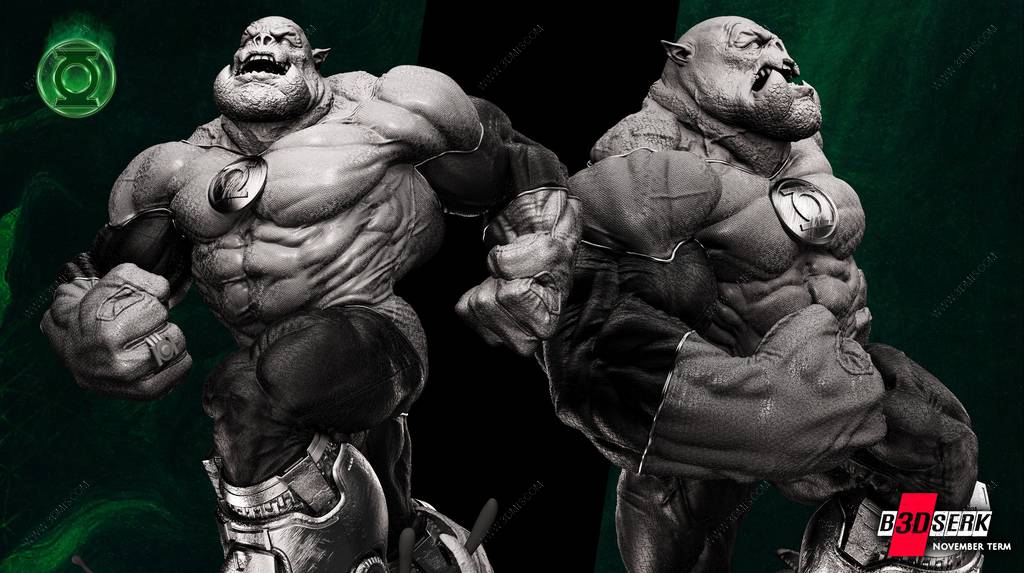 P站图纸印象馆 B3DSERK DC漫画 基洛沃格 B3DSERK DC漫画 基洛沃格