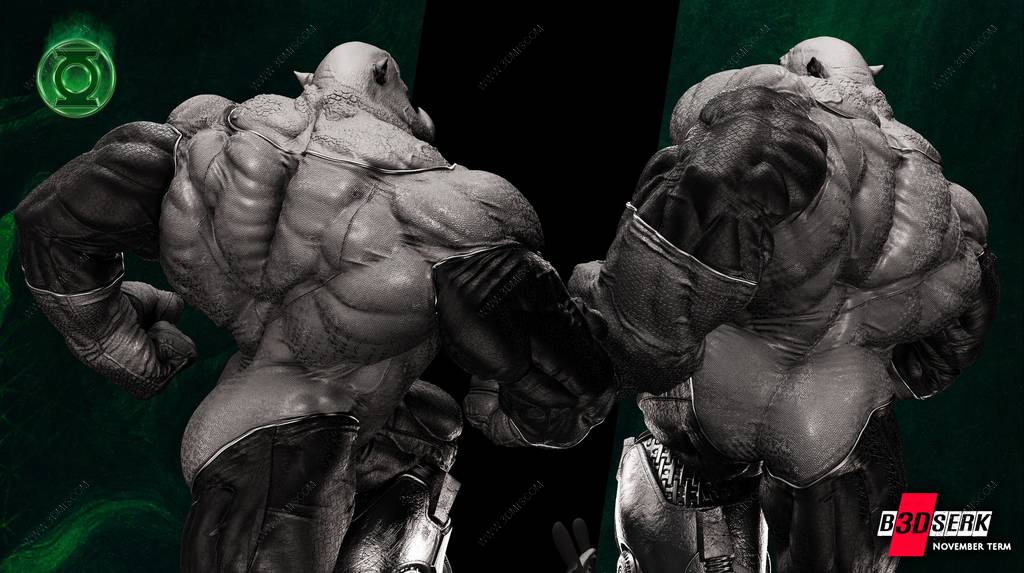 P站图纸印象馆 B3DSERK DC漫画 基洛沃格 B3DSERK DC漫画 基洛沃格