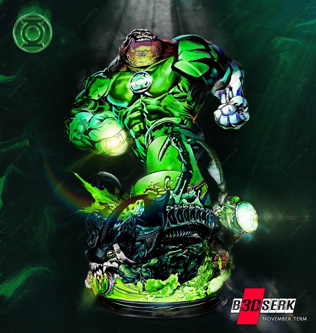 P站图纸印象馆 B3DSERK DC漫画 基洛沃格 B3DSERK DC漫画 基洛沃格