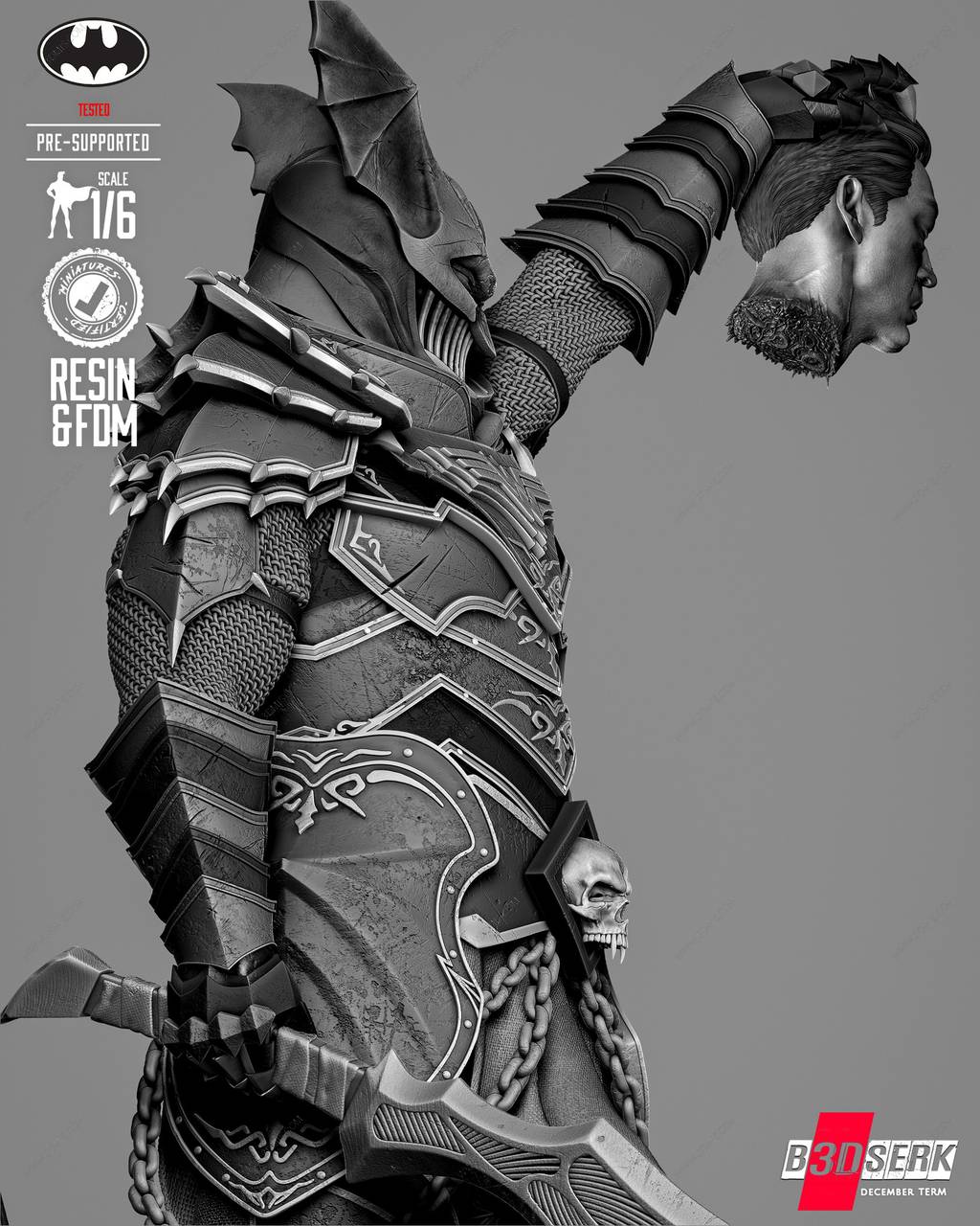 P站图纸印象馆 B3DSERK DC漫画 无悯铁腕 B3DSERK DC漫画 无悯铁腕