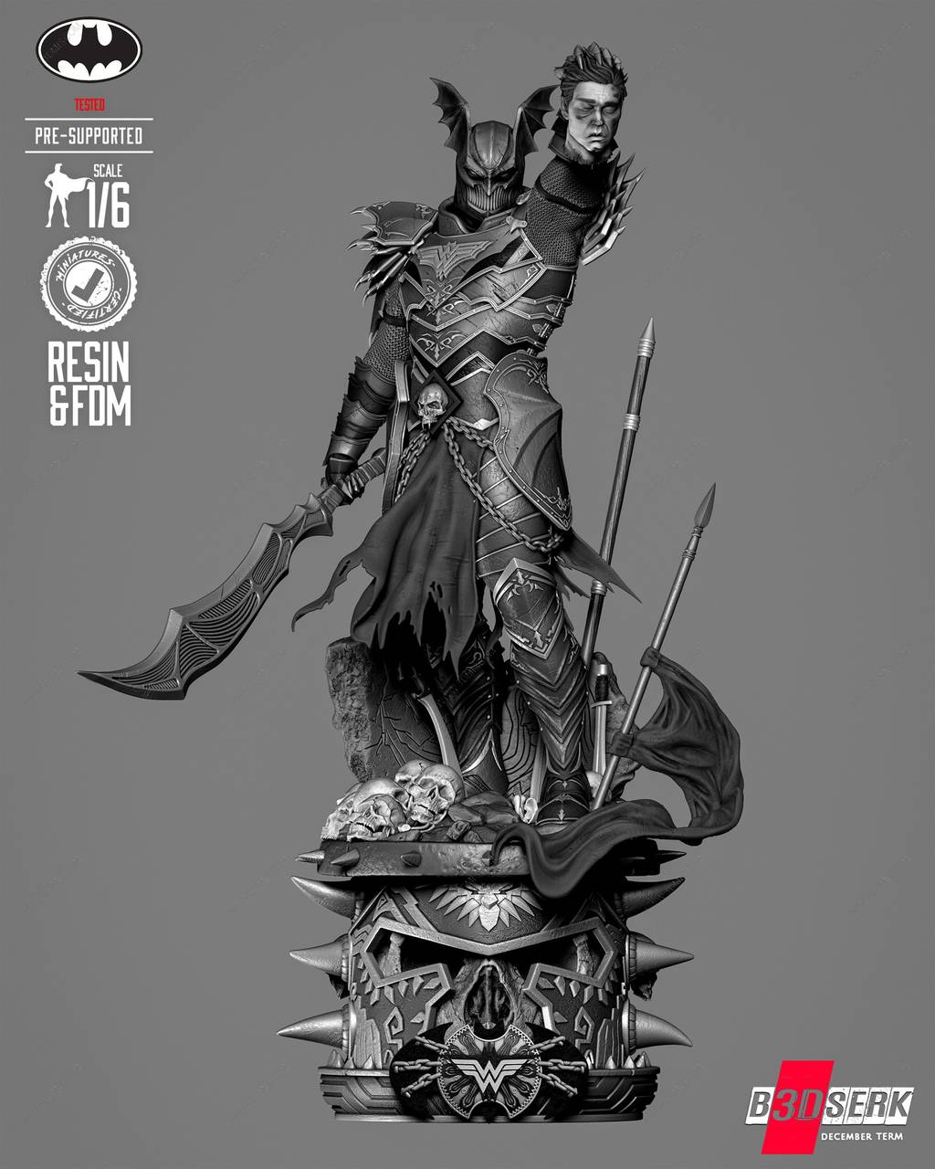 P站图纸印象馆 B3DSERK DC漫画 无悯铁腕 B3DSERK DC漫画 无悯铁腕