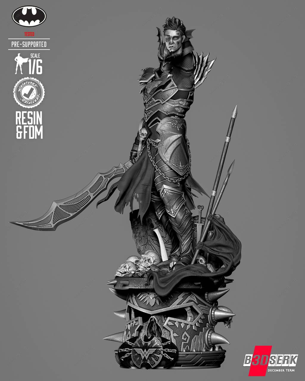 P站图纸印象馆 B3DSERK DC漫画 无悯铁腕 B3DSERK DC漫画 无悯铁腕