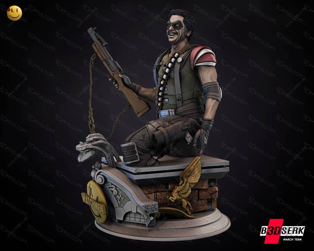 P站图纸印象馆 B3DSERK DC漫画 笑匠 B3DSERK DC漫画 笑匠