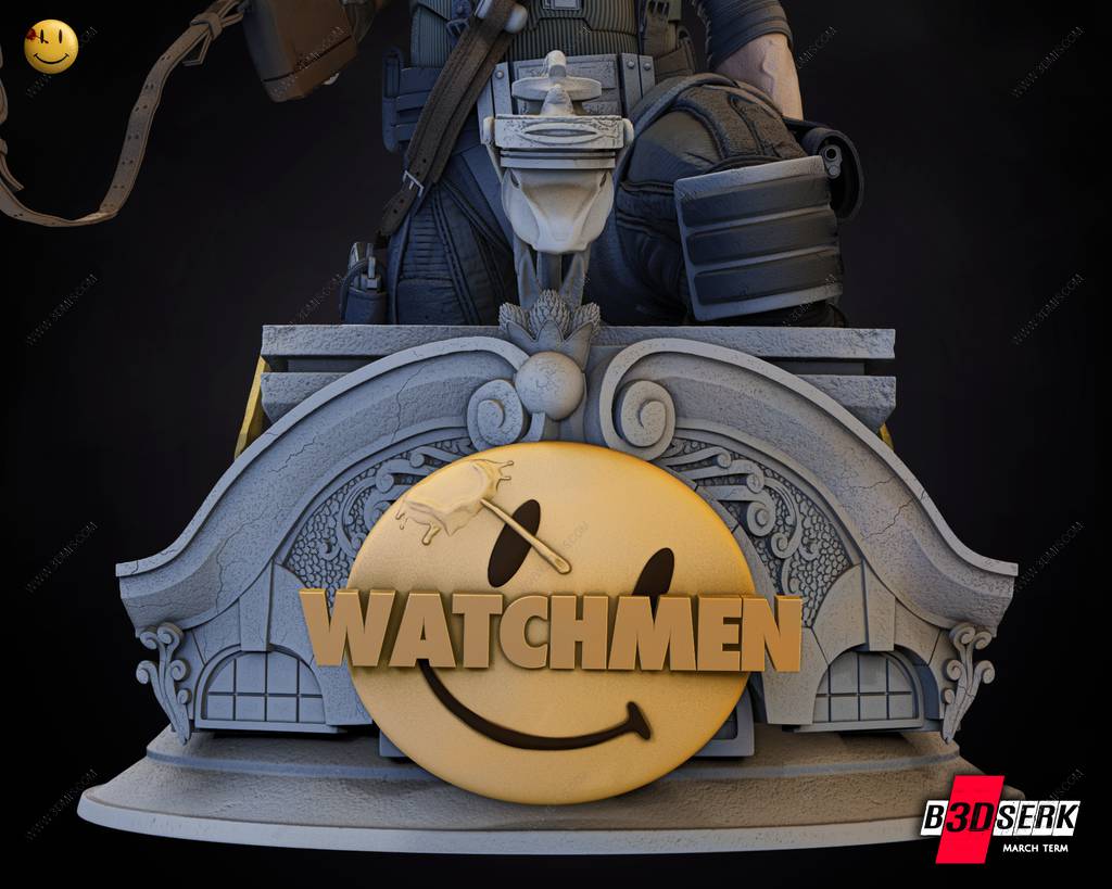 P站图纸印象馆 B3DSERK DC漫画 笑匠 B3DSERK DC漫画 笑匠