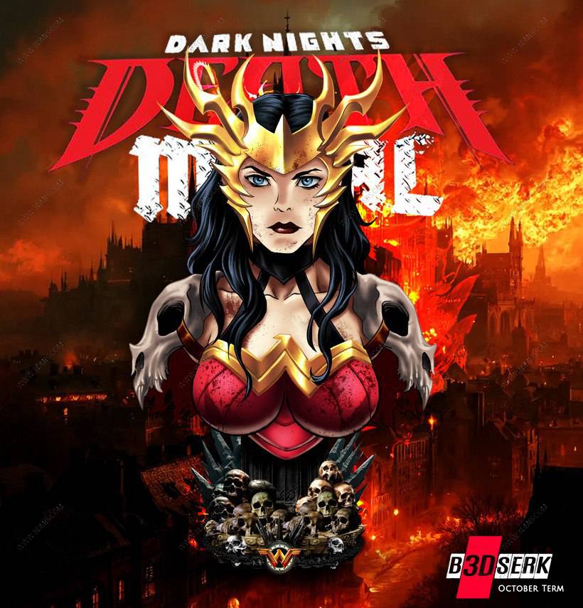 P站图纸印象馆 B3DSERK DC漫画 神奇女侠 B3DSERK DC漫画 神奇女侠