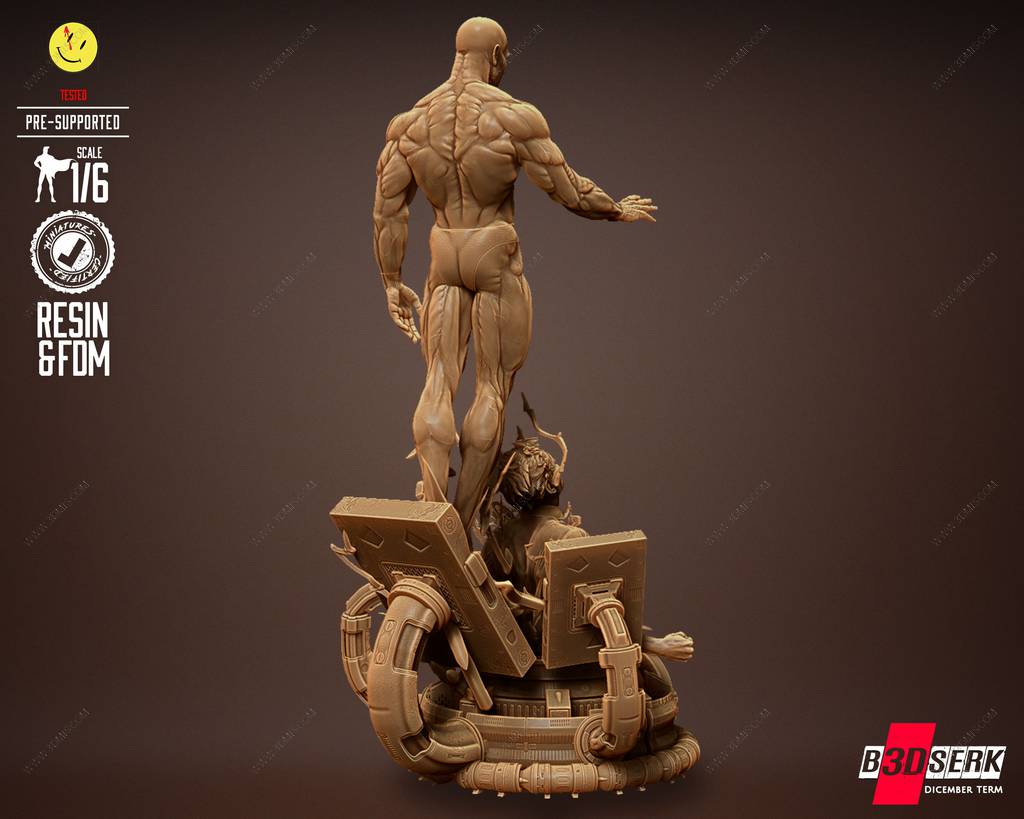 P站图纸印象馆 B3DSERK DC漫画 曼哈顿博士 B3DSERK DC漫画 曼哈顿博士