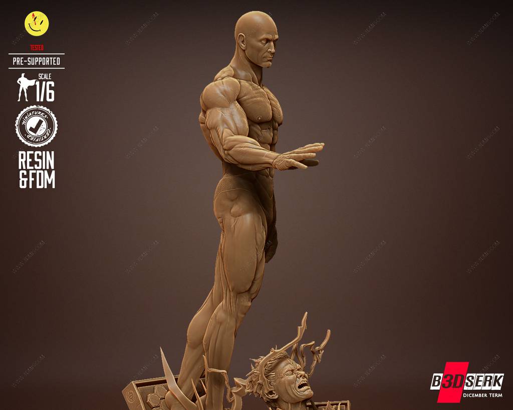 P站图纸印象馆 B3DSERK DC漫画 曼哈顿博士 B3DSERK DC漫画 曼哈顿博士