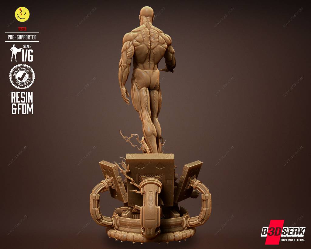 P站图纸印象馆 B3DSERK DC漫画 曼哈顿博士 B3DSERK DC漫画 曼哈顿博士