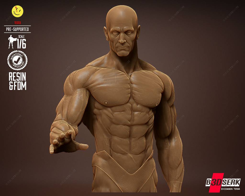 P站图纸印象馆 B3DSERK DC漫画 曼哈顿博士 B3DSERK DC漫画 曼哈顿博士