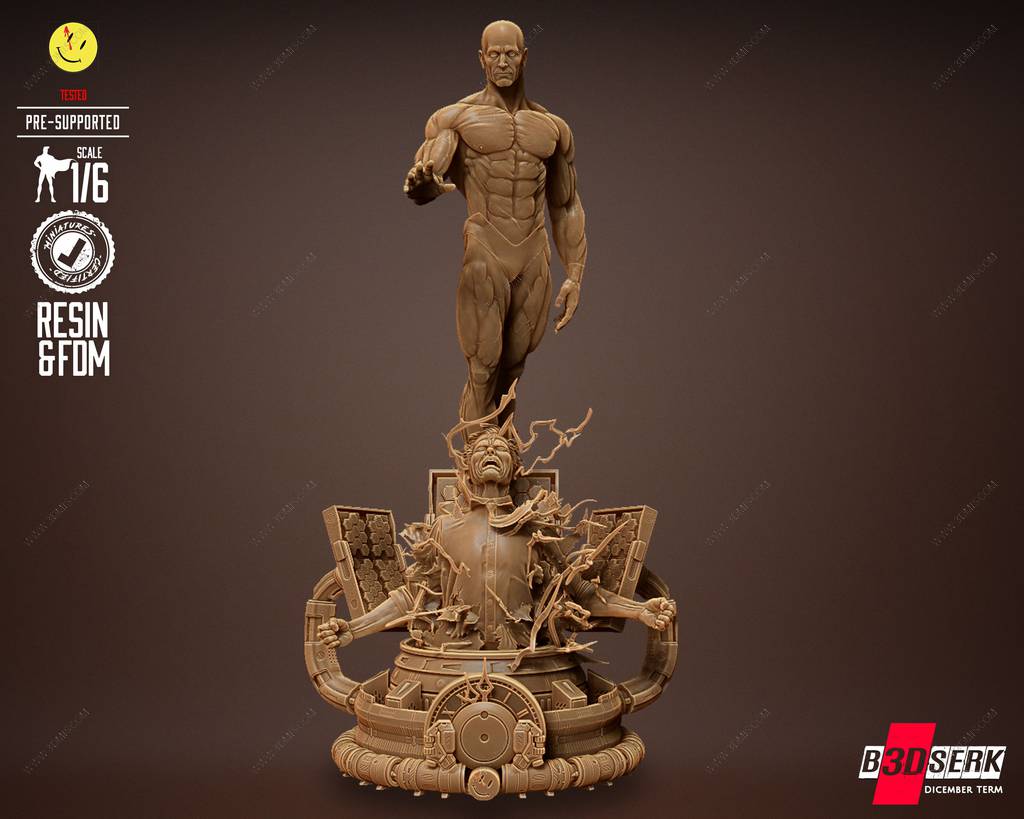 P站图纸印象馆 B3DSERK DC漫画 曼哈顿博士 B3DSERK DC漫画 曼哈顿博士