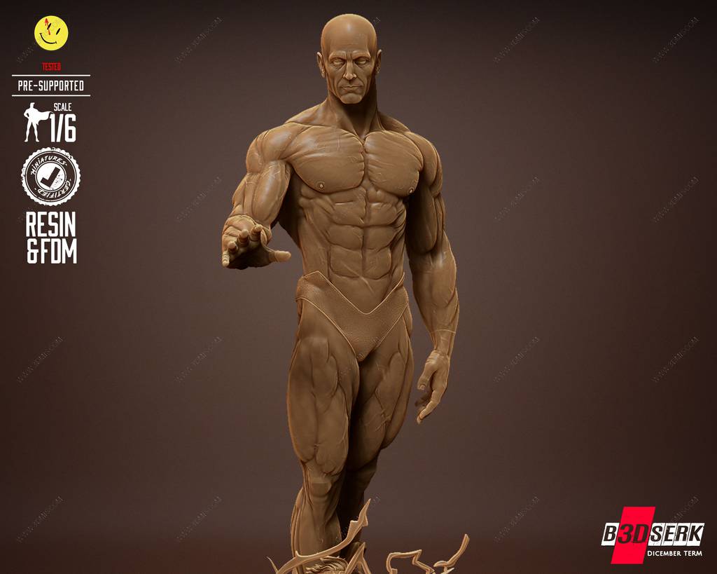 P站图纸印象馆 B3DSERK DC漫画 曼哈顿博士 B3DSERK DC漫画 曼哈顿博士