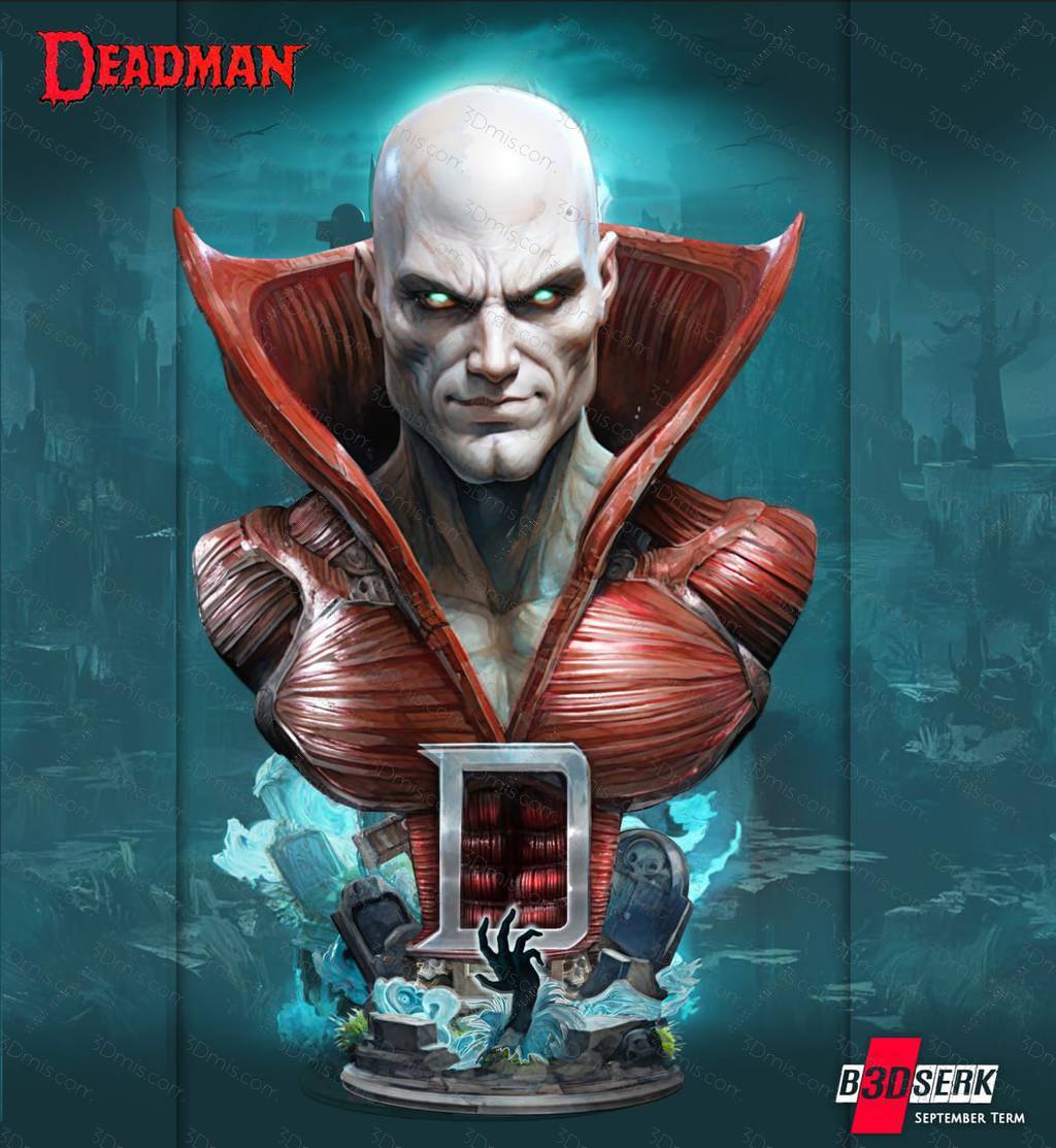 P站图纸印象馆 B3DSERK DC漫画 死人 B3DSERK DC漫画 死人