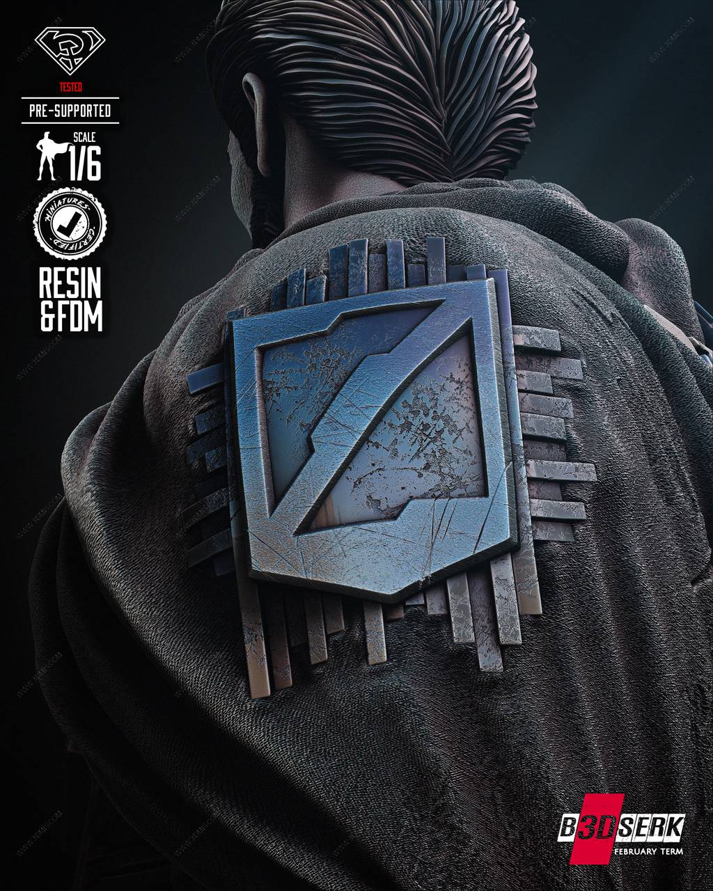 P站图纸印象馆 B3DSERK DC漫画 德鲁佐德和超人 B3DSERK DC漫画 德鲁佐德和超人