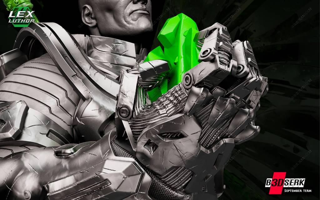 P站图纸印象馆 B3DSERK DC漫画 莱克斯·卢瑟 B3DSERK DC漫画 莱克斯·卢瑟