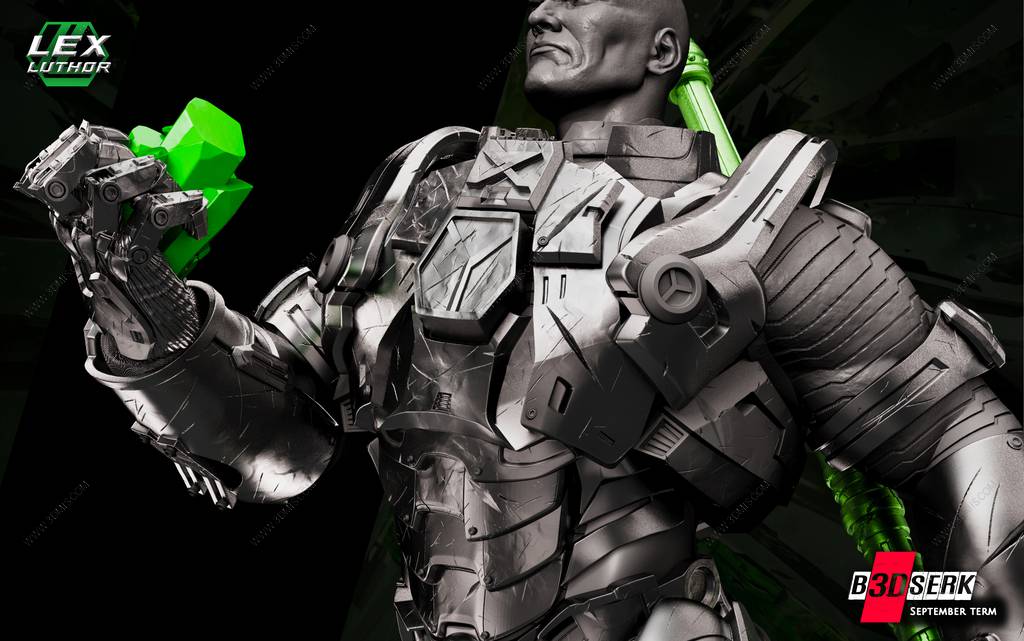 P站图纸印象馆 B3DSERK DC漫画 莱克斯·卢瑟 B3DSERK DC漫画 莱克斯·卢瑟