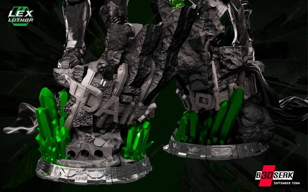 P站图纸印象馆 B3DSERK DC漫画 莱克斯·卢瑟 B3DSERK DC漫画 莱克斯·卢瑟