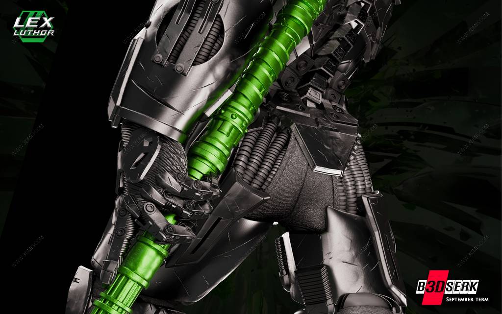 P站图纸印象馆 B3DSERK DC漫画 莱克斯·卢瑟 B3DSERK DC漫画 莱克斯·卢瑟