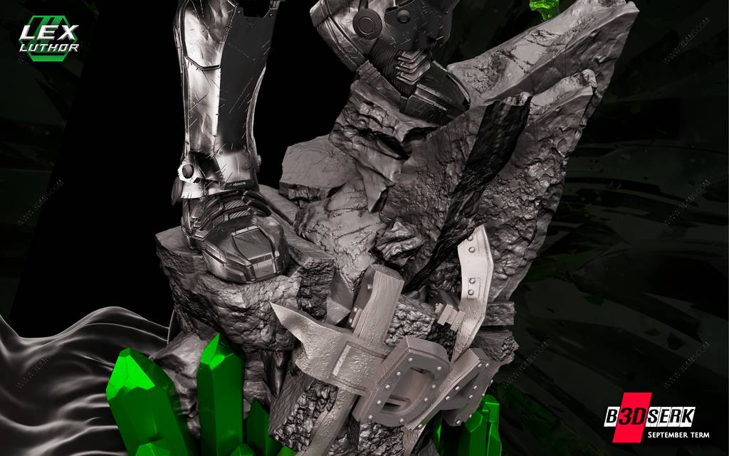 P站图纸印象馆 B3DSERK DC漫画 莱克斯·卢瑟 B3DSERK DC漫画 莱克斯·卢瑟