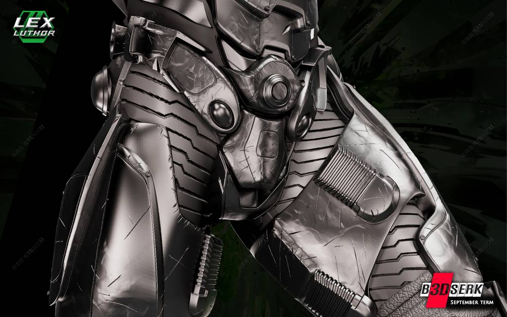 P站图纸印象馆 B3DSERK DC漫画 莱克斯·卢瑟 B3DSERK DC漫画 莱克斯·卢瑟