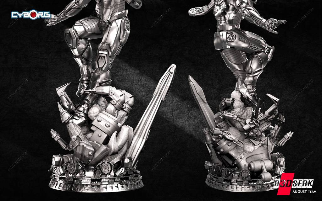 P站图纸印象馆 B3DSERK DC漫画 维克多·斯通 B3DSERK DC漫画 维克多·斯通