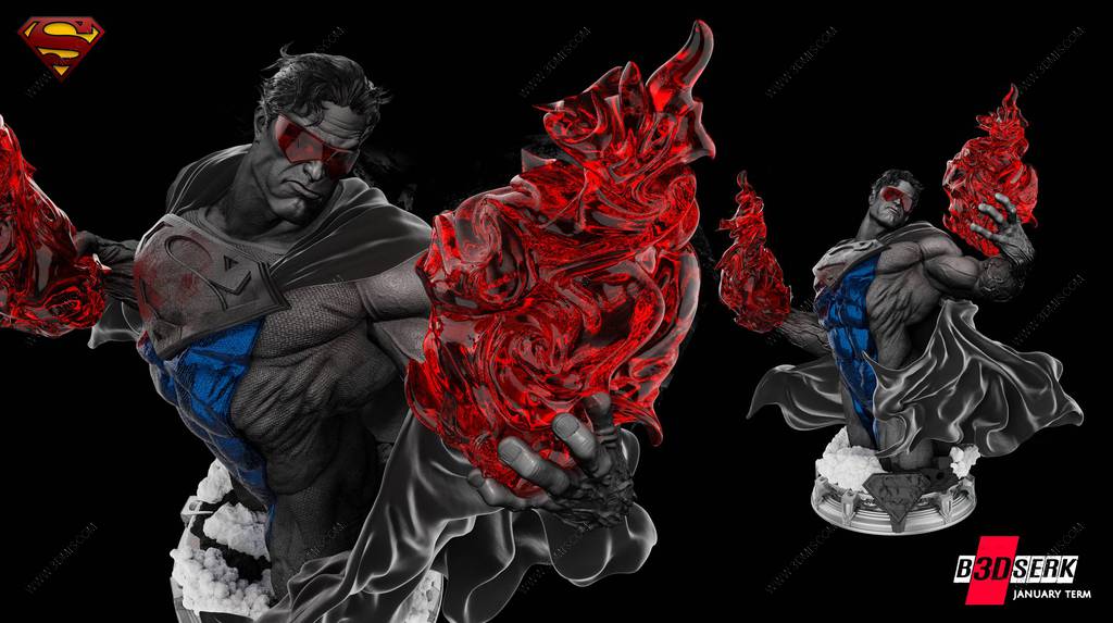 P站图纸印象馆 B3DSERK DC漫画 歼灭者 B3DSERK DC漫画 歼灭者