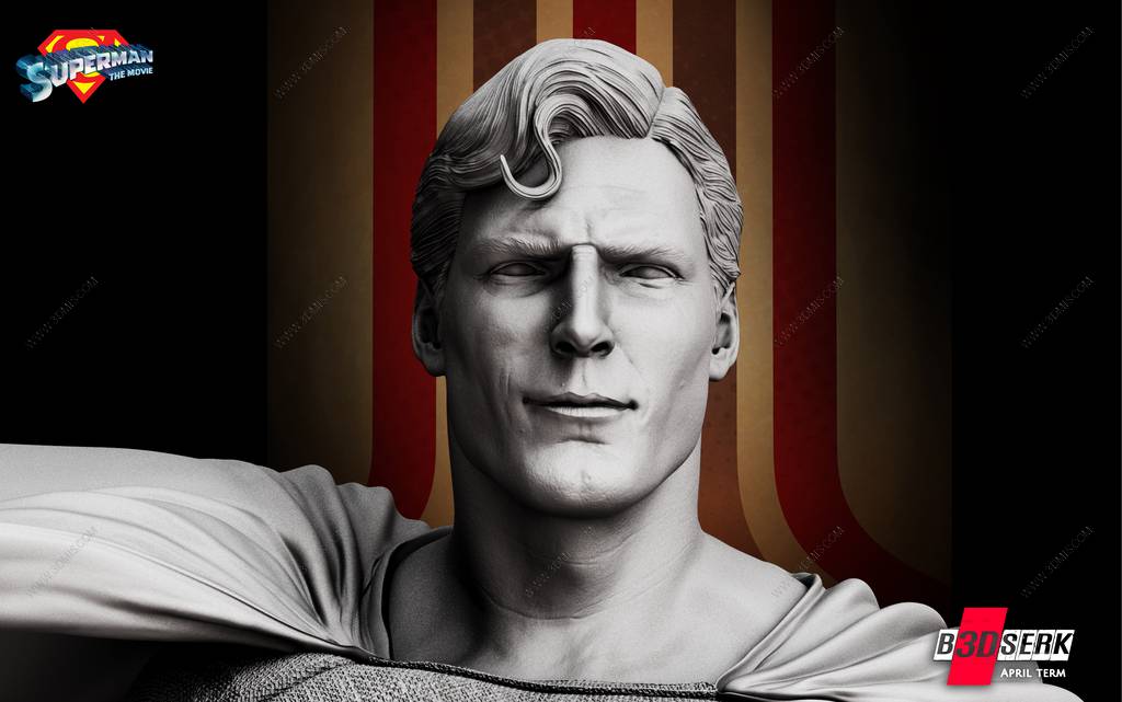 P站图纸印象馆 B3DSERK DC漫画 超人 B3DSERK DC漫画 超人